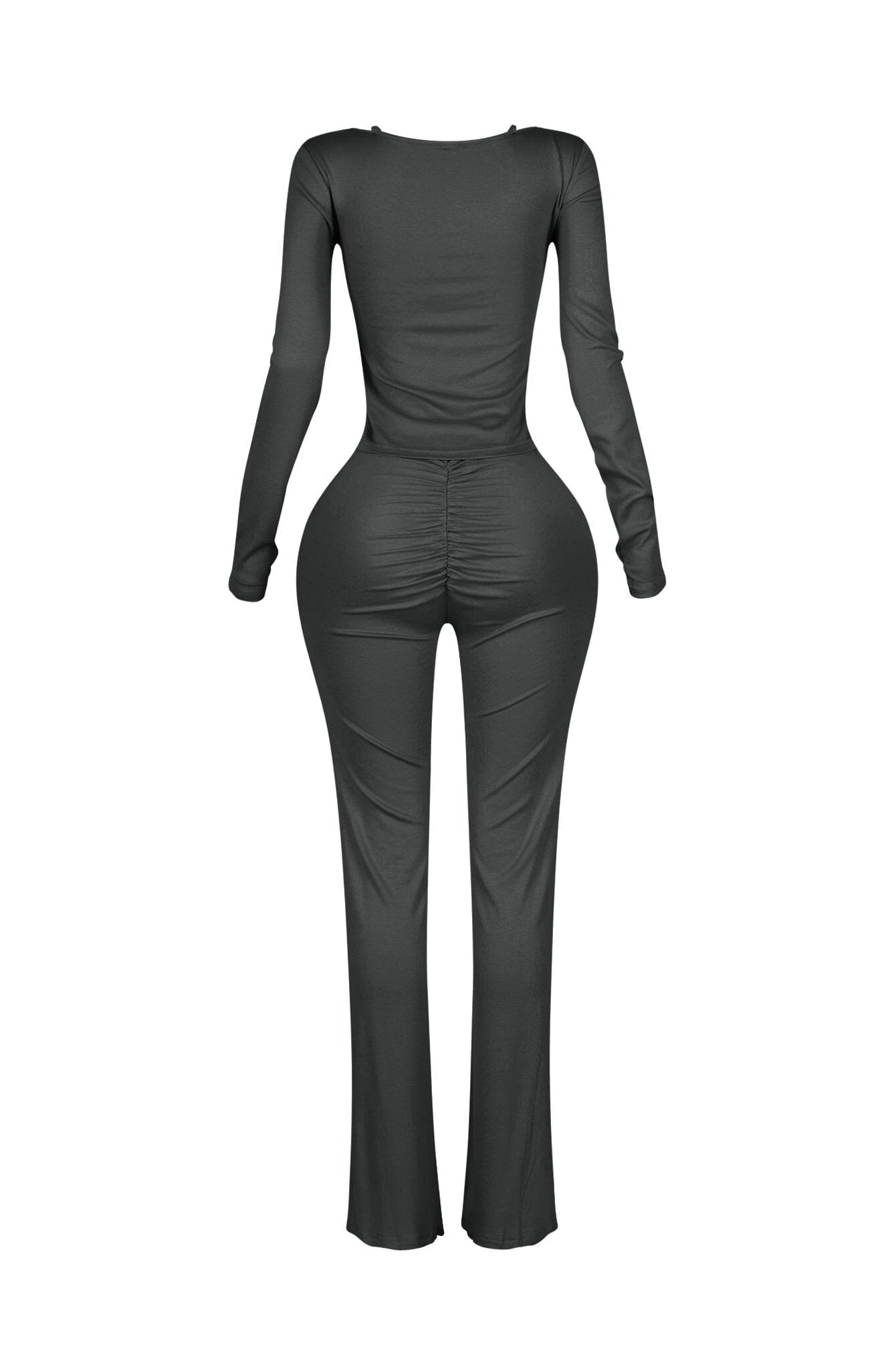 Sunday Drape Soft Henley Top & Pants SET