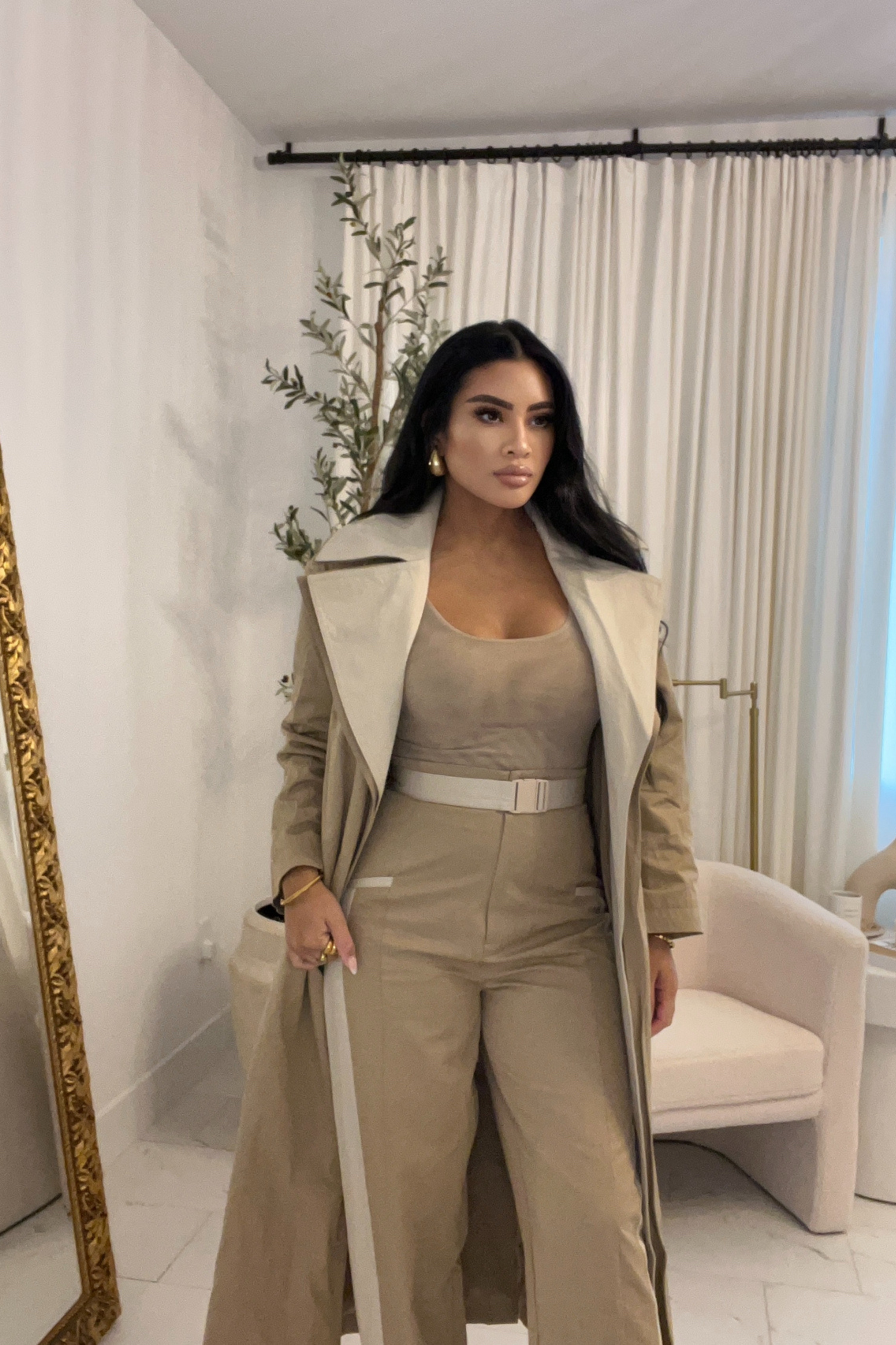 Khaki For The Moment Pants - ChicKloting