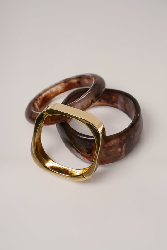 Gold Getaway Bracelet Set - ChicKloting