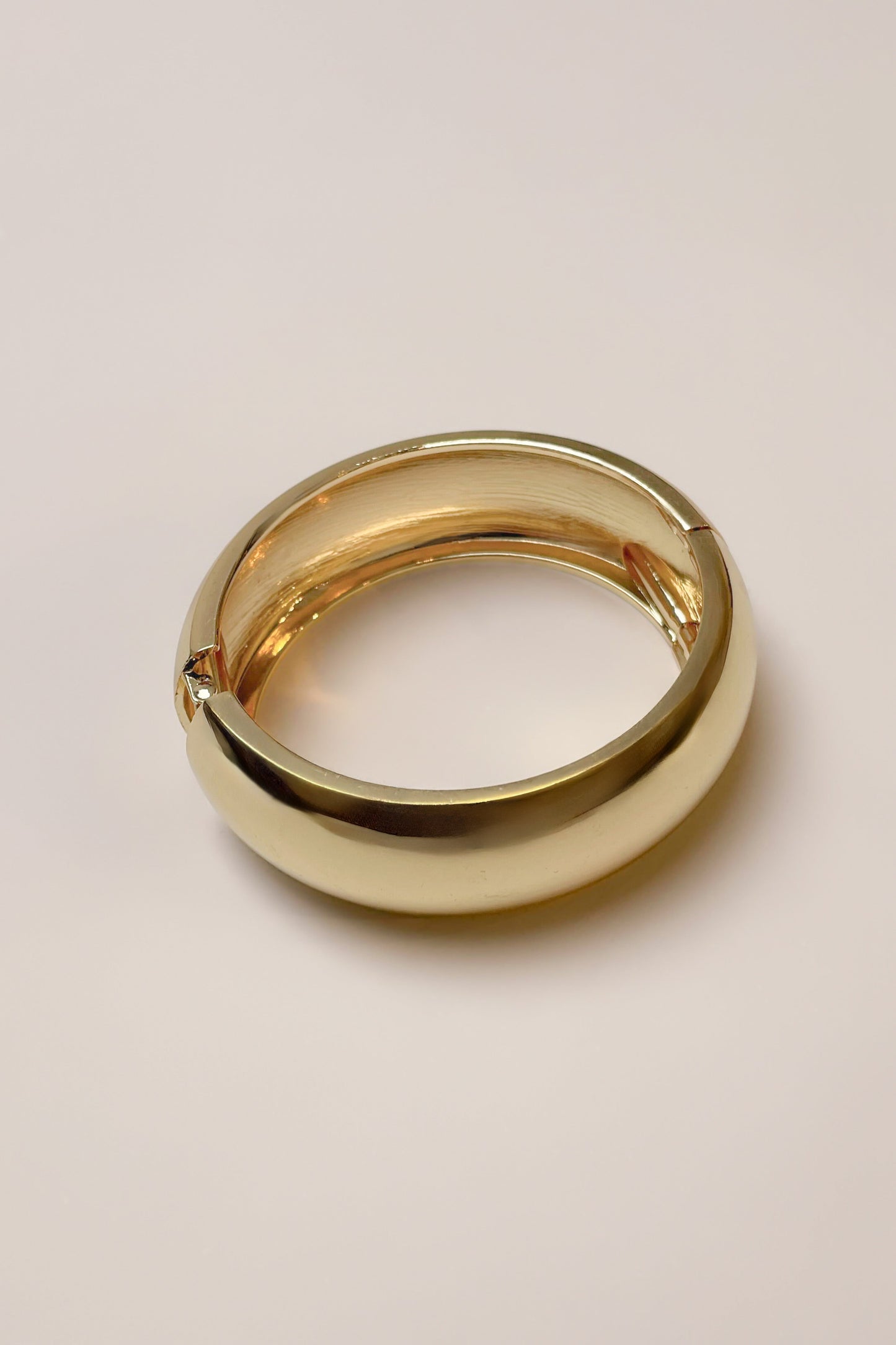 Gold Lottie Hinge Bracelet - ChicKloting