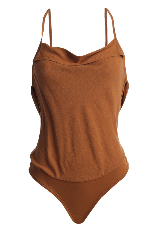 Pecan Diara Bodysuit