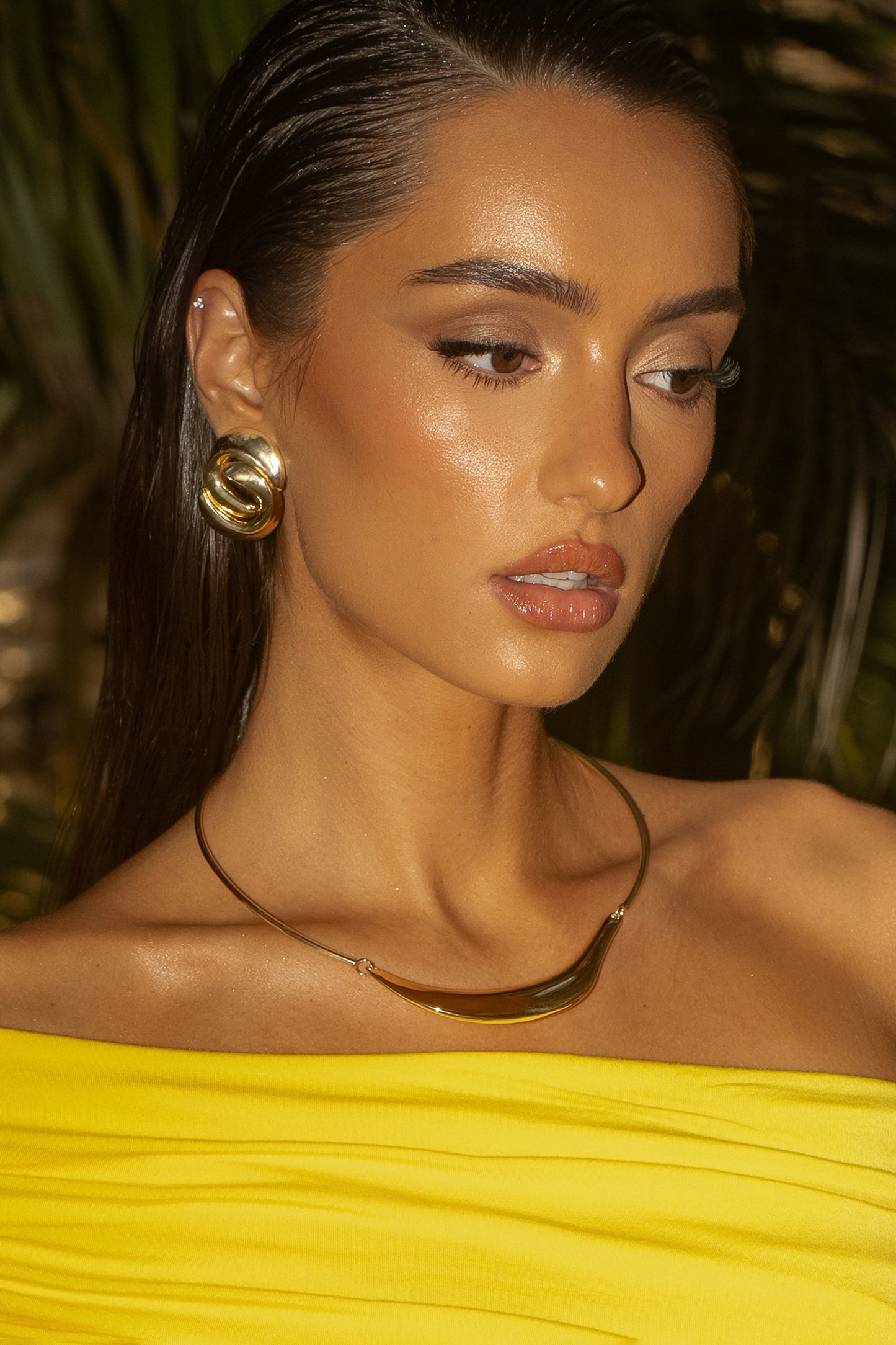 Gold Santiago Necklace - ChicKloting