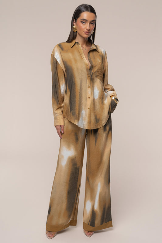 Brown Celestial Sands Pant