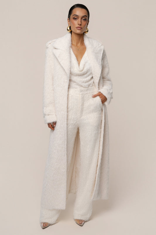 Cream Winter Haven Pant - ChicKloting