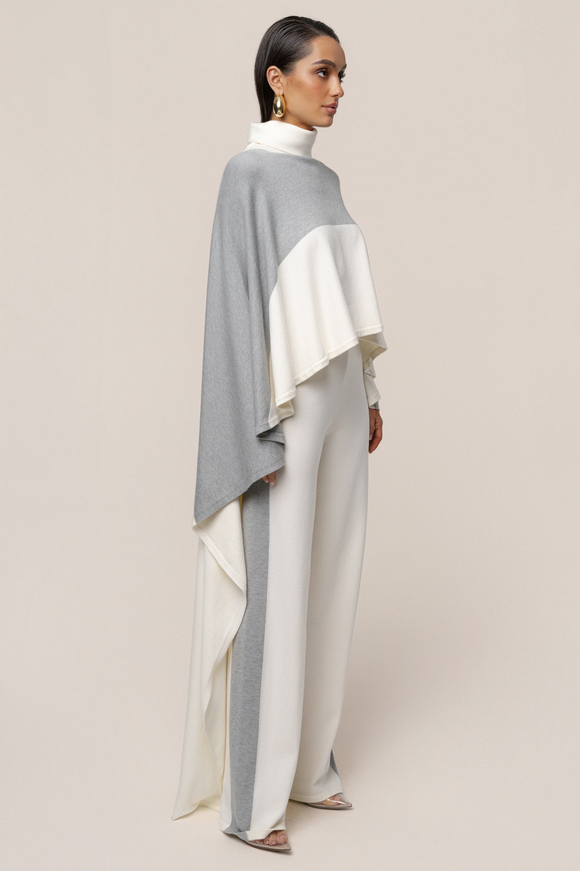 Ivory Chasing Fall Contrast Pant - ChicKloting