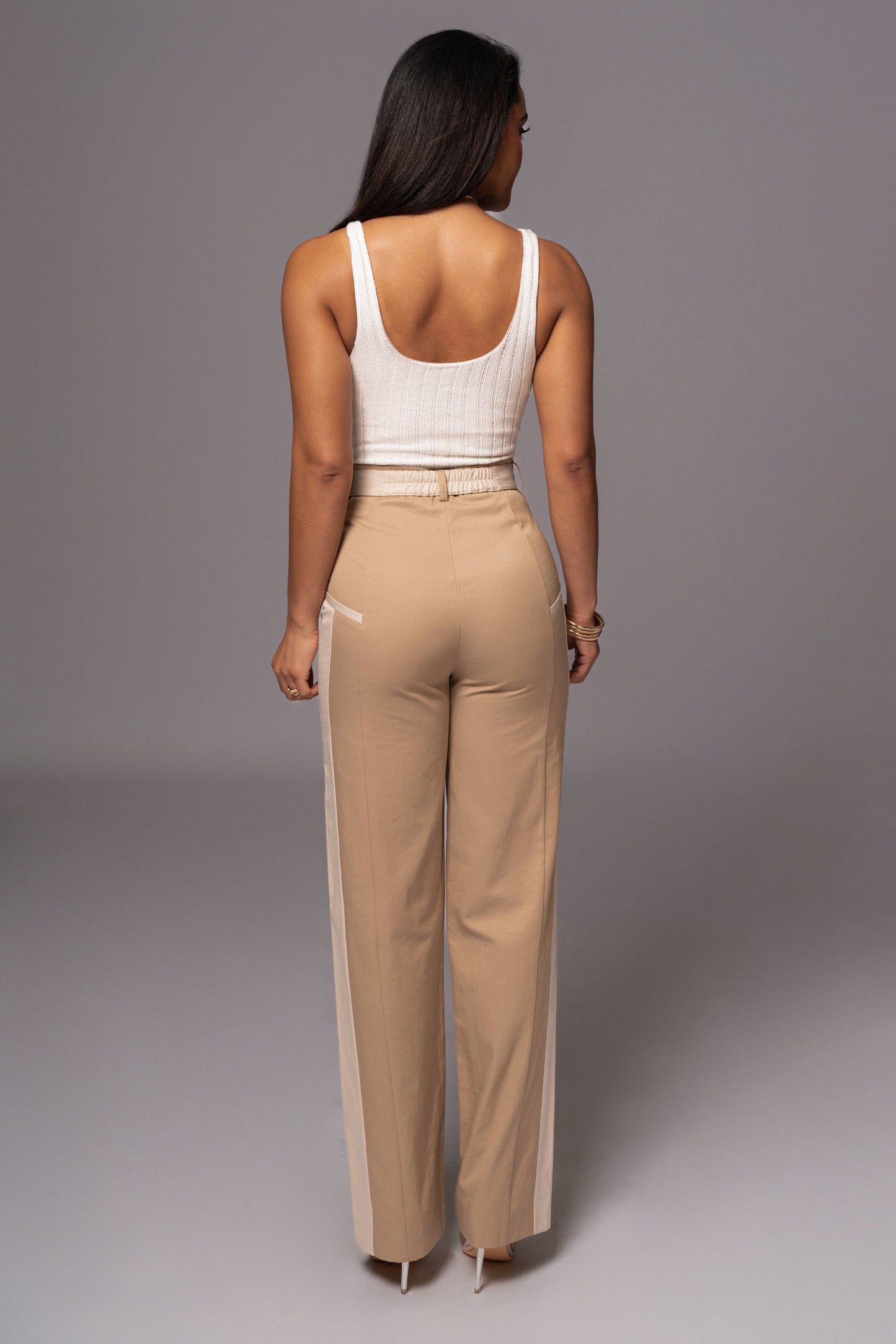 Khaki For The Moment Pants - ChicKloting
