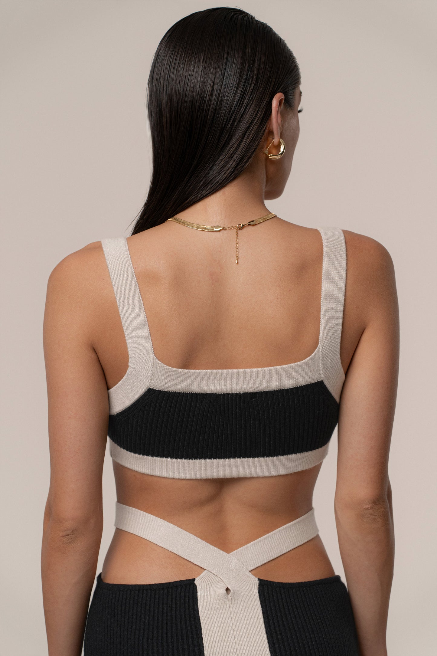 Black/Milk Coastal Drift Skirt Set